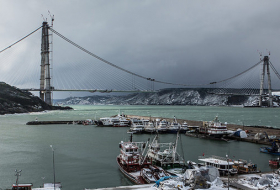Opening ceremony of new Istanbul bridge linking Europe, Asia kicks off